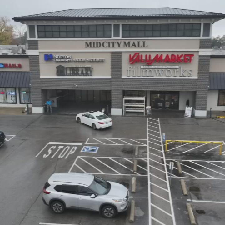 Mid City Mall aerial
